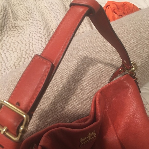 Orange Coach crossbody bag - Picture 4 of 5